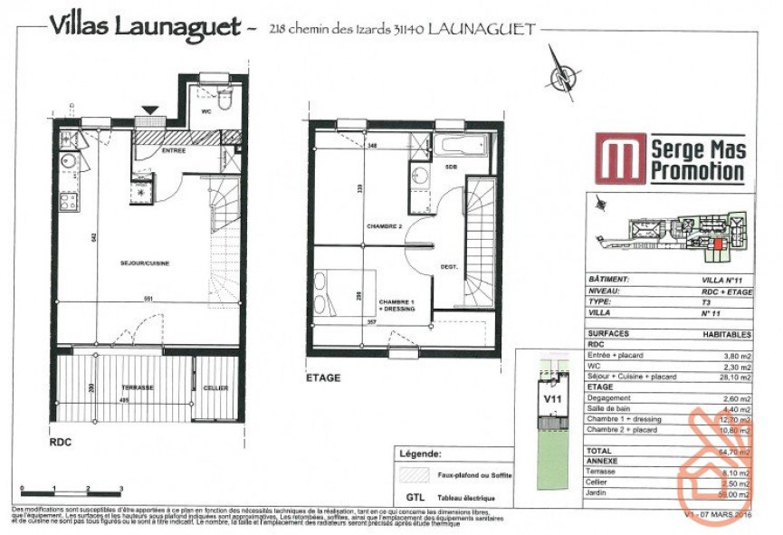 location Maison Launaguet - Photo 10