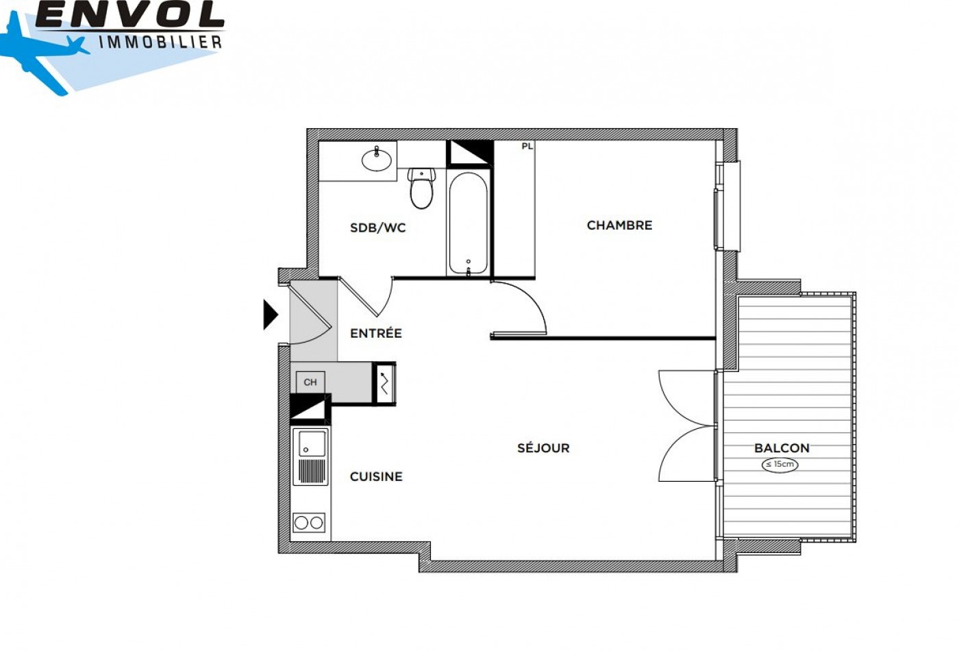 vente Appartement Cornebarrieu - Photo 2