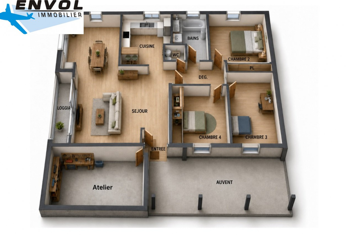 vente Maison Cornebarrieu - Photo 3