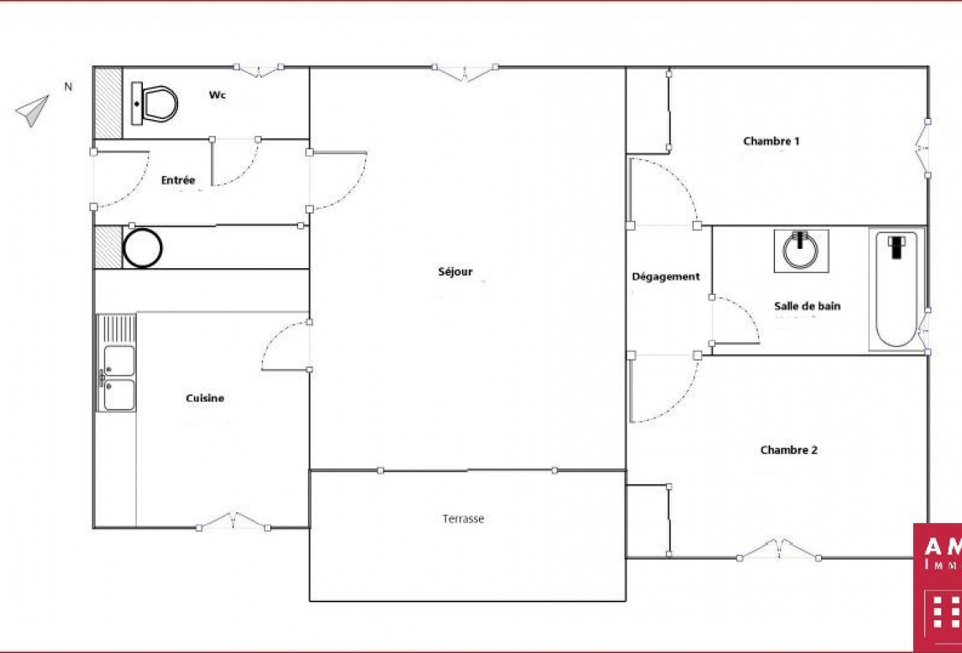 location Appartement Tournefeuille - Photo 10
