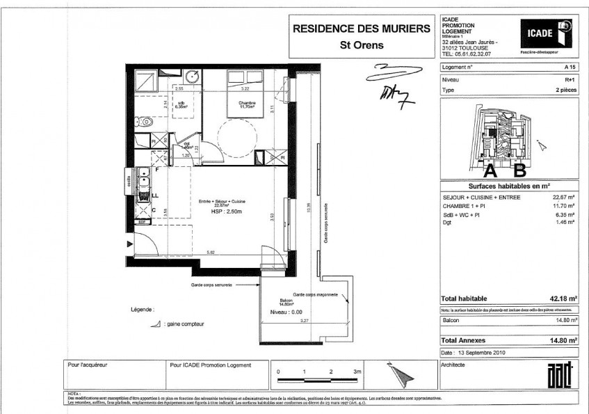 location Appartement Saint-orens-de-gameville - Photo 6