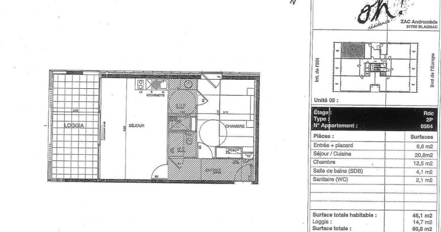 vente Appartement Blagnac
