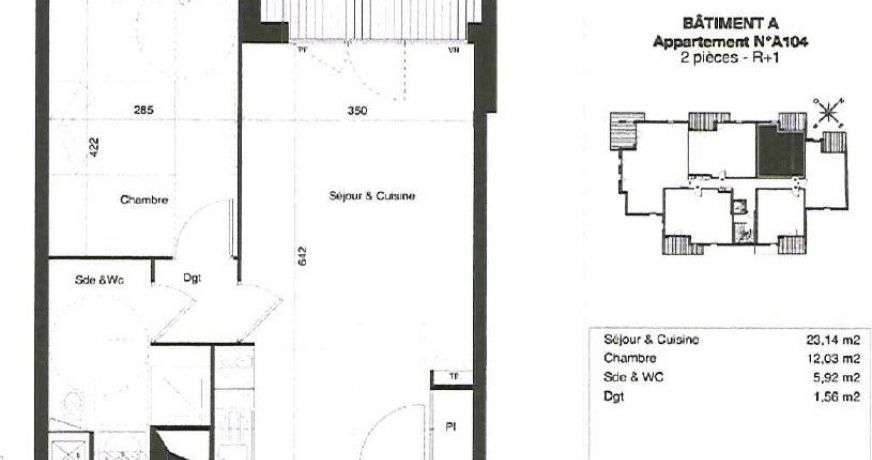 vente Appartement Saint-jean