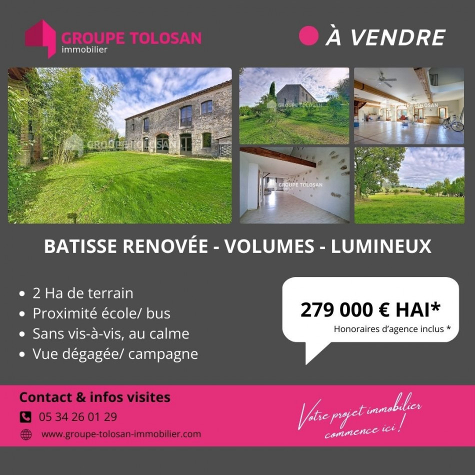 vente Maison de maître Revel - Photo 8