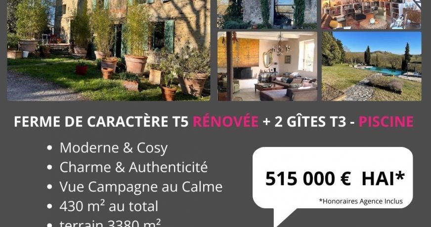 vente Maison Saint Felix Lauragais