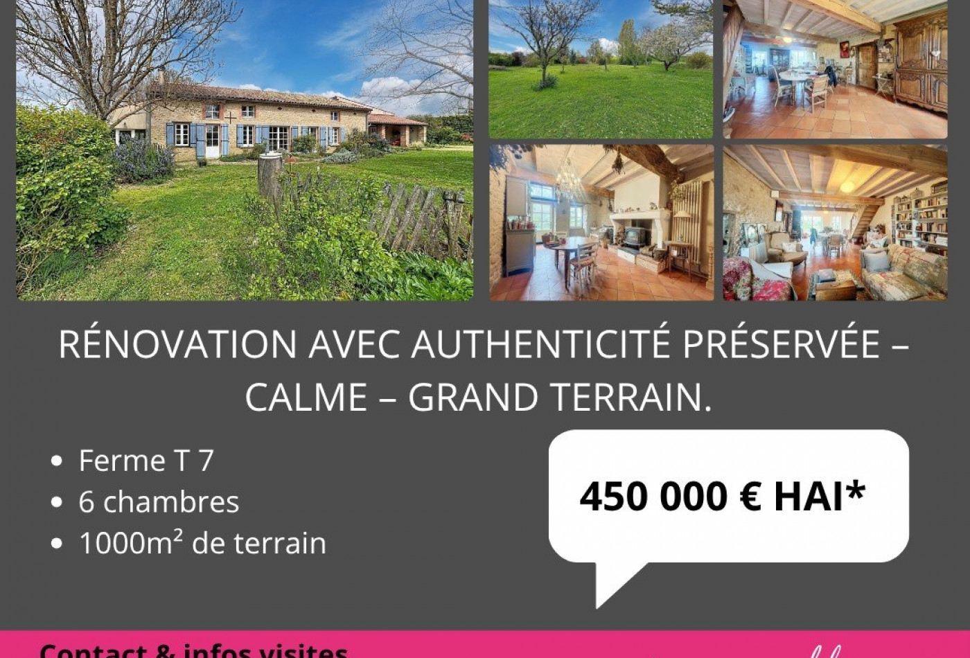 vente Corps de ferme Cuq Toulza - Photo 8