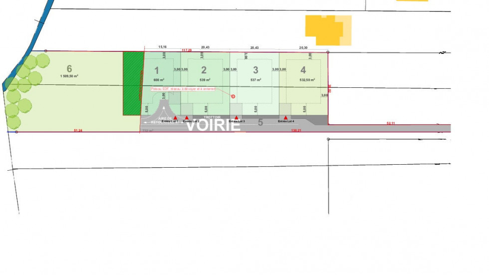 vente Terrain Cazeres - Photo 1