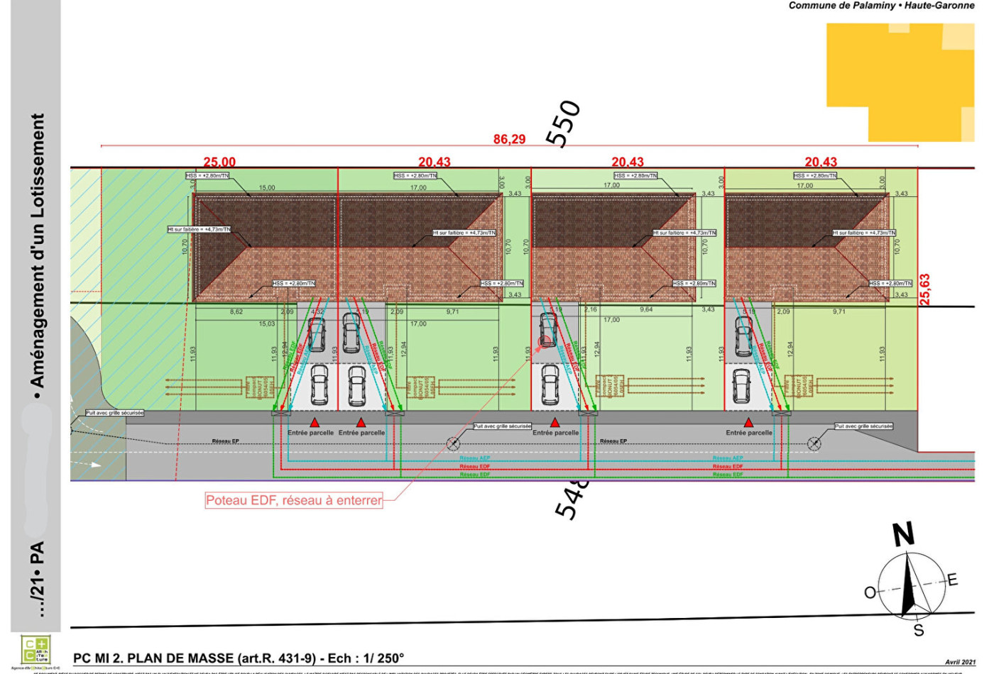 vente Terrain Cazeres - Photo 2
