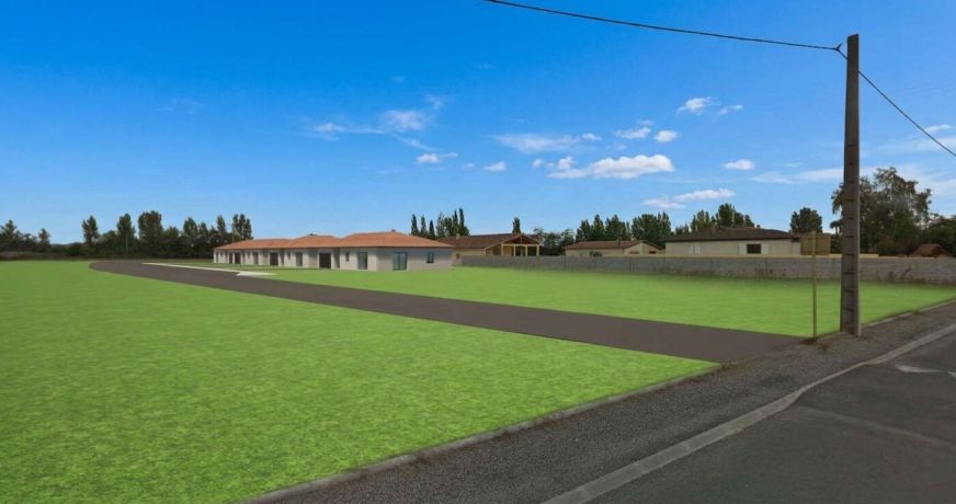 vente Terrain Cazeres