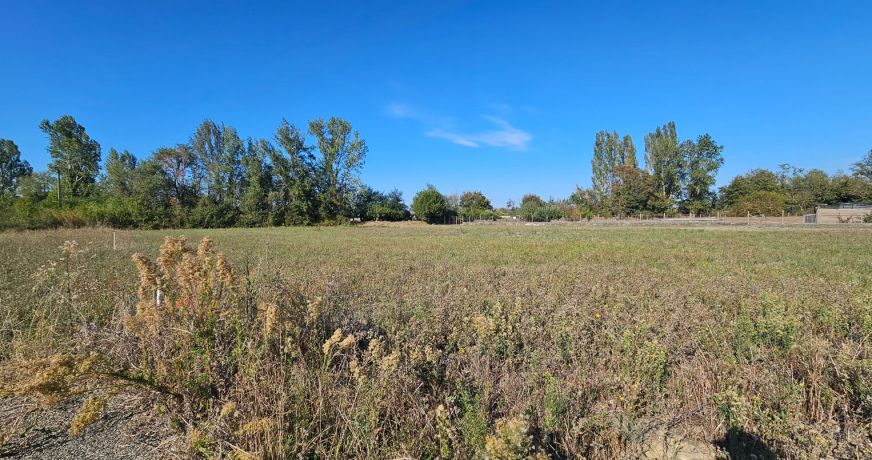 vente Terrain Cazeres