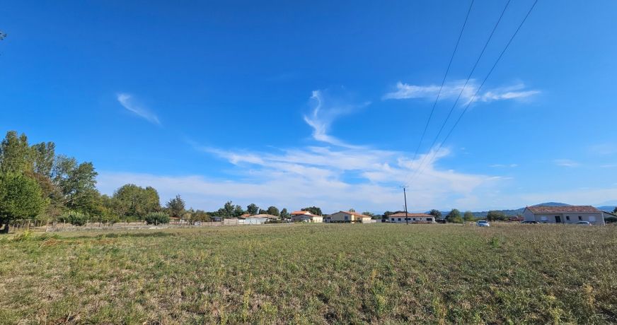 vente Terrain Cazeres