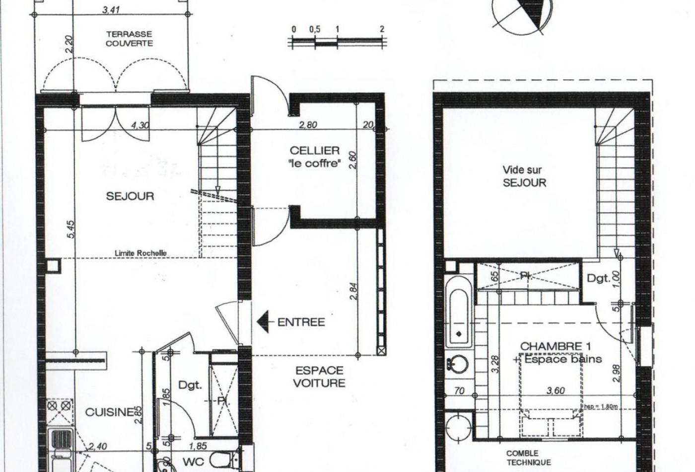 vente Maison mitoyenne Encausse Les Thermes - Photo 6