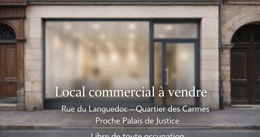 vente Local commercial Toulouse