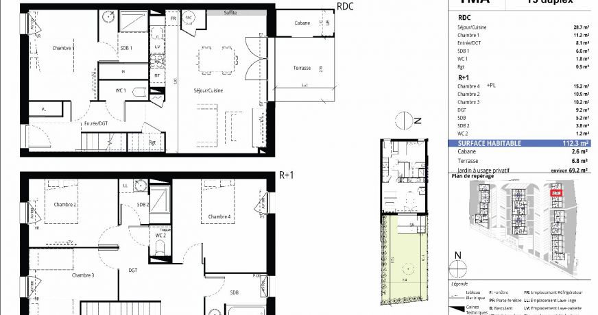 vente Duplex Messanges