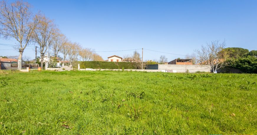 vente Terrain Cazeres