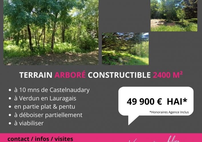 vente Terrain Castelnaudary