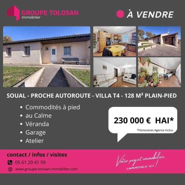 vente Maison Soual - Photo 3