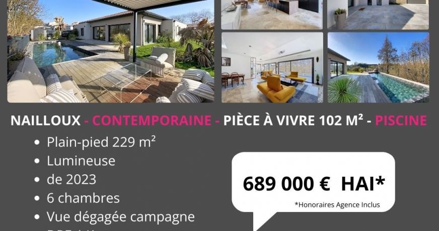 vente Maison Nailloux