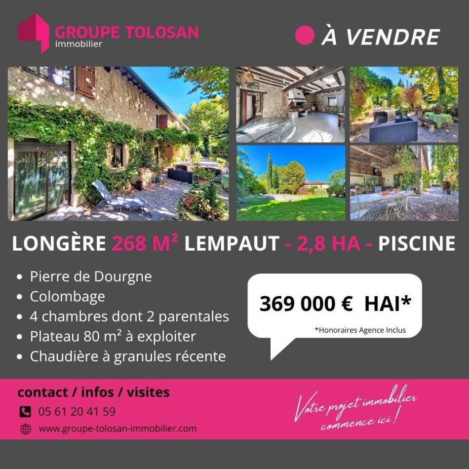 vente Longere Lempaut - Photo 16