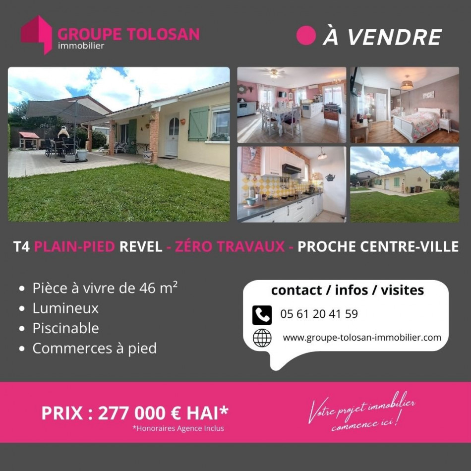 vente Maison Revel - Photo 14