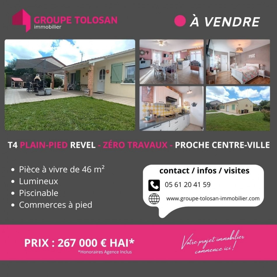 vente Maison Revel - Photo 14