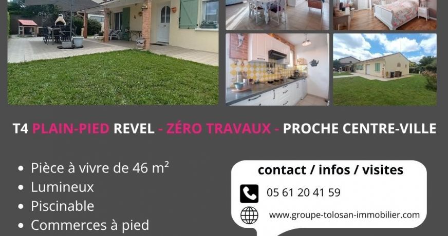 vente Maison Revel