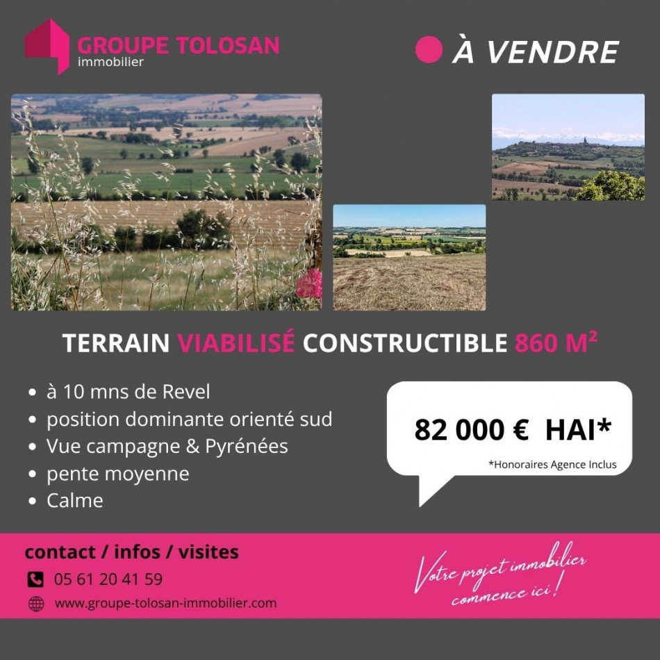 vente Terrain Revel - Photo 4