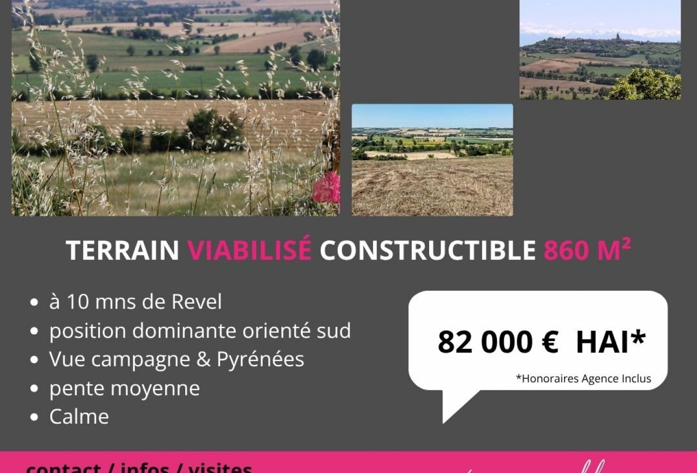 vente Terrain Revel - Photo 4