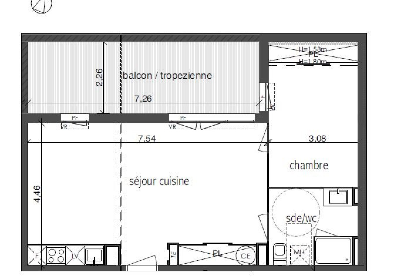 location Appartement Fonbeauzard - Photo 7