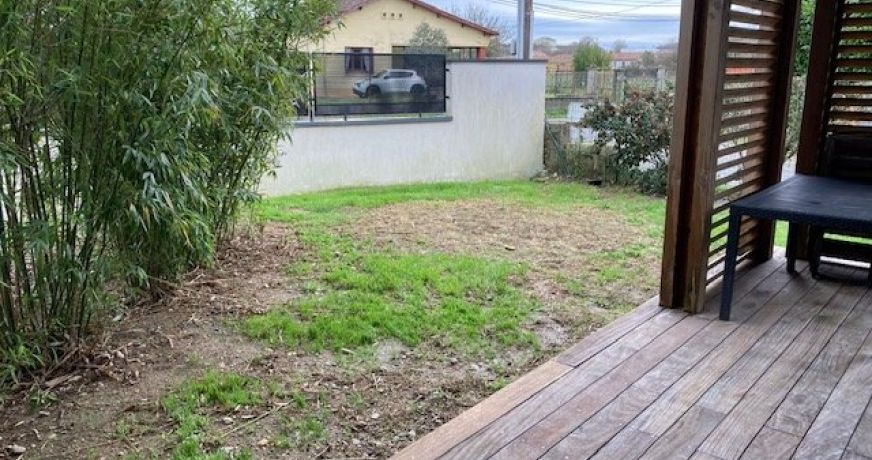 location Appartement en rez de jardin Lespinasse