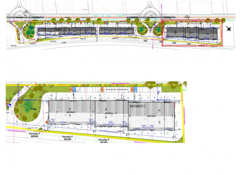 location Local commercial Saint Jory - Photo 2