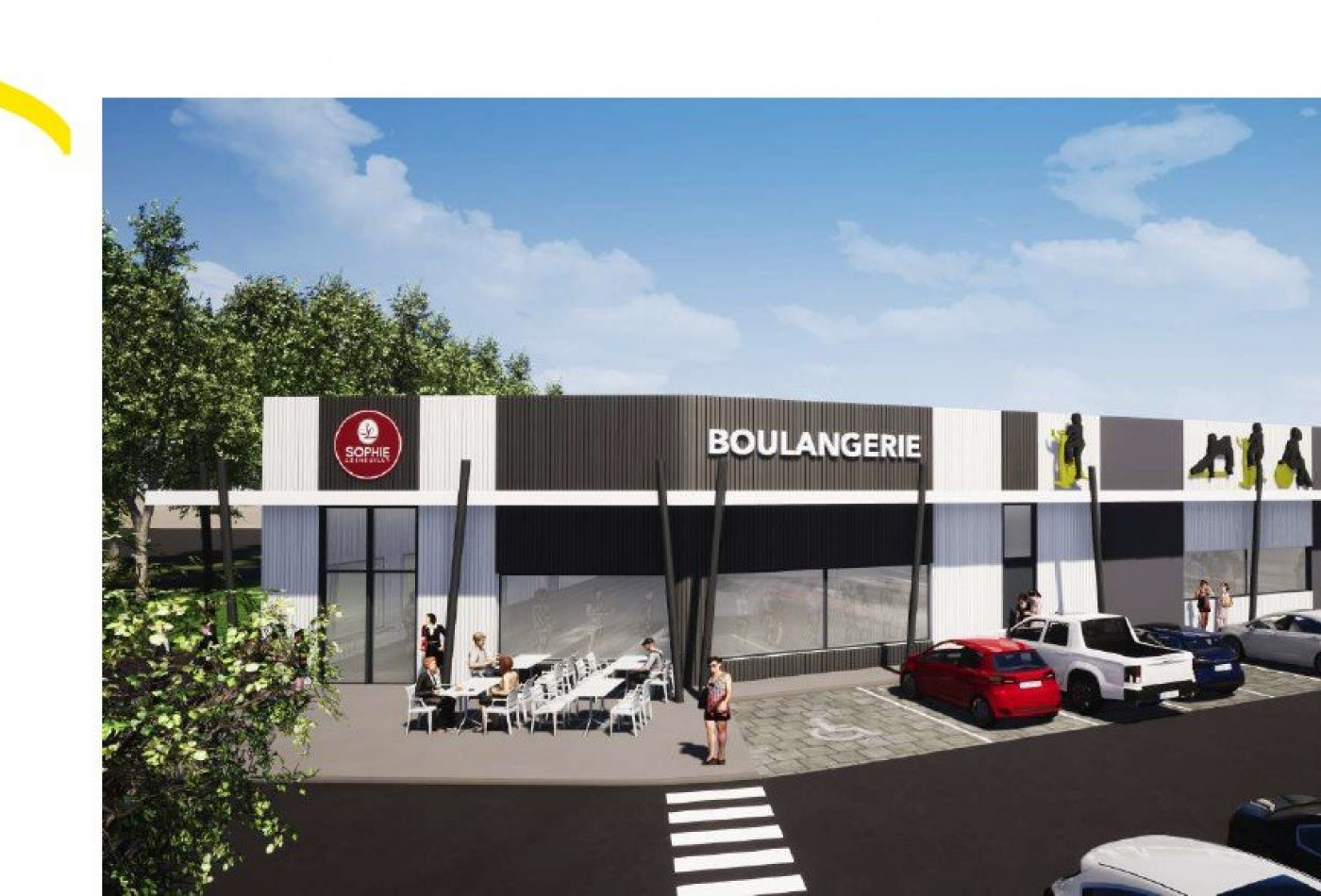 location Local commercial Merville - Photo 1