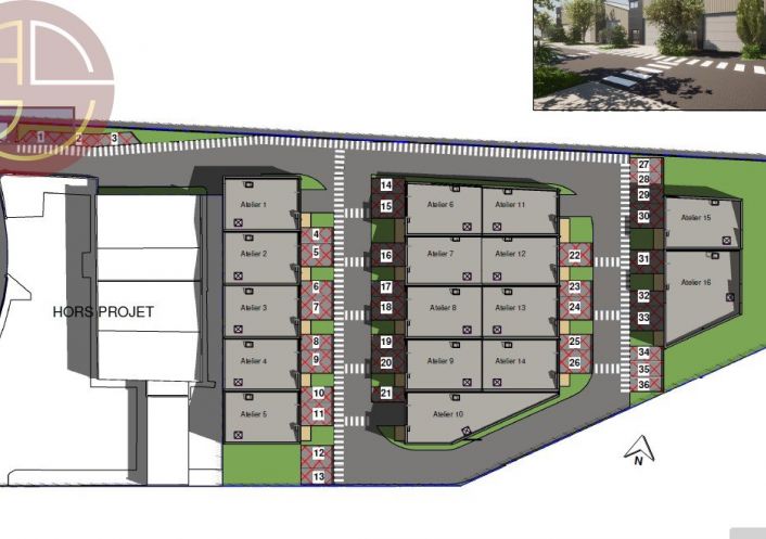 vente Entrepot Muret