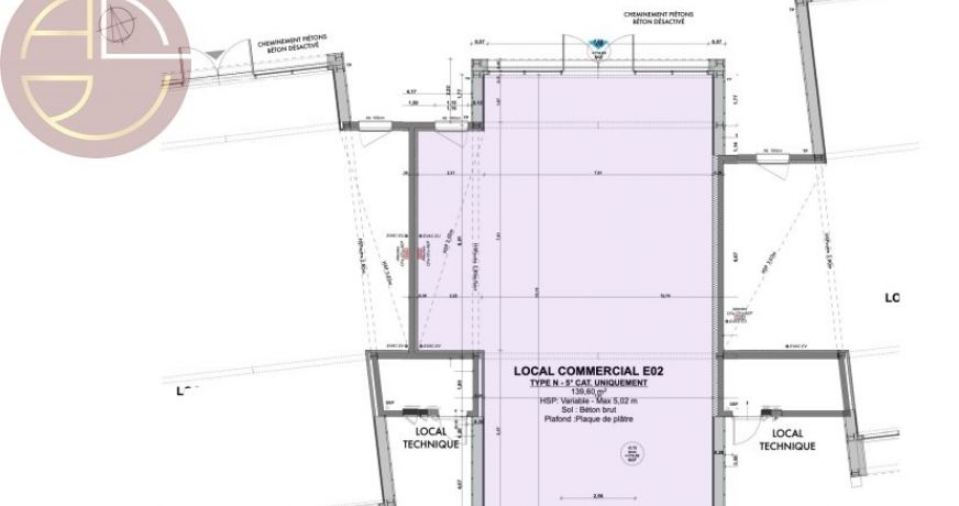 vente Local commercial Muret