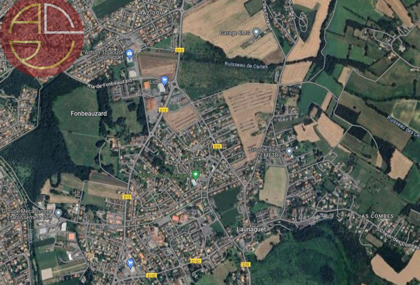 vente Terrain Launaguet - Photo 1