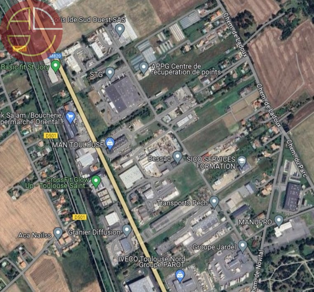 location Terrain industriel Toulouse - Photo 2