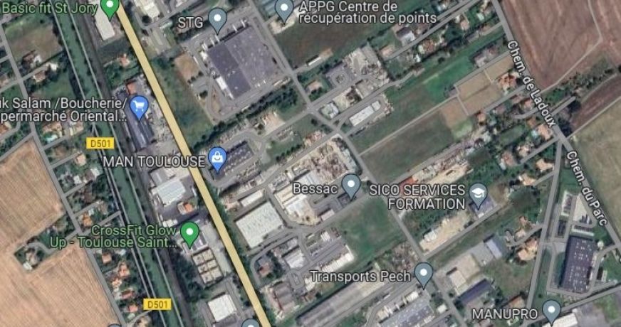 location Terrain industriel Toulouse