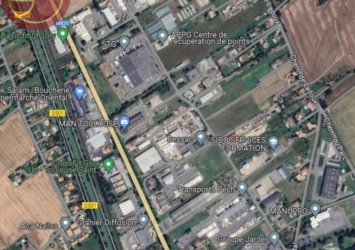 location Terrain industriel Toulouse
