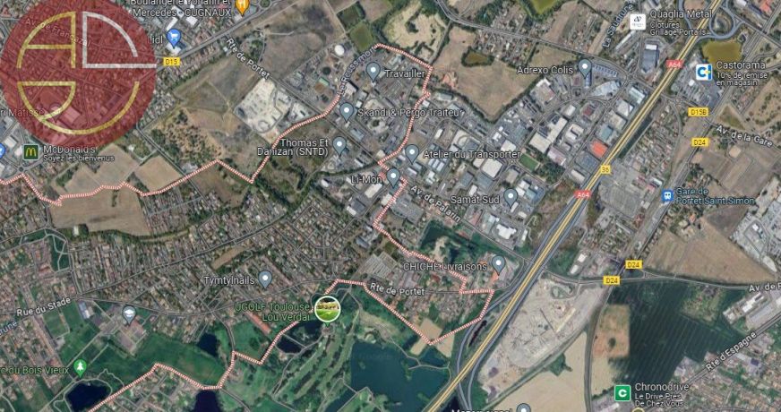 location Terrain industriel Villeneuve Tolosane