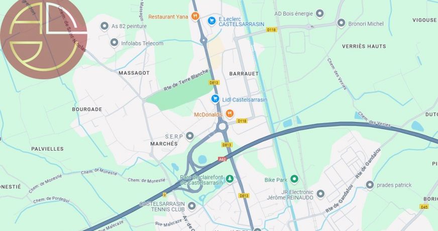 vente Terrain industriel Castelsarrasin