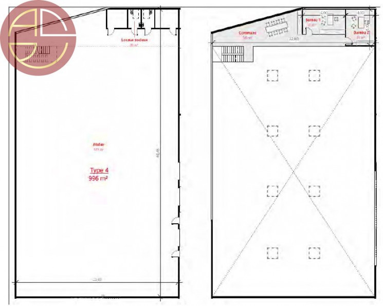 vente Entrepot Le Fauga - Photo 4