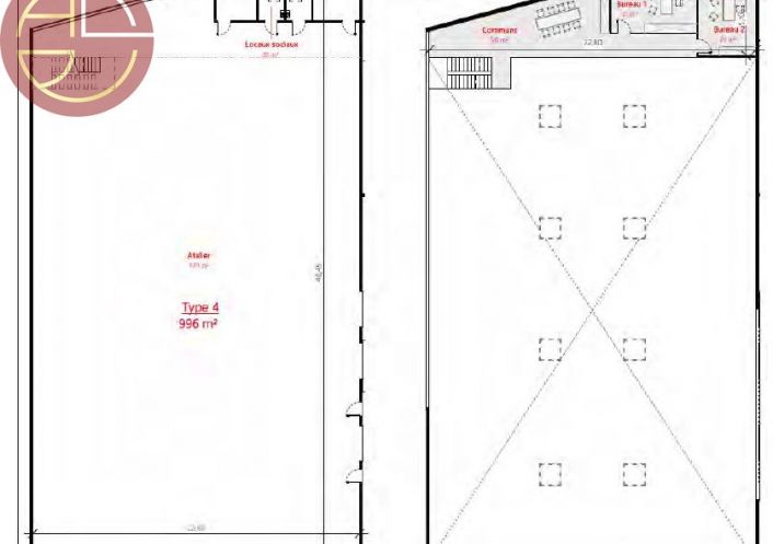 vente Entrepot Le Fauga