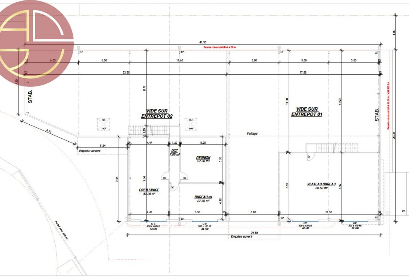 location Entrepot Villeneuve-tolosane - Photo 3