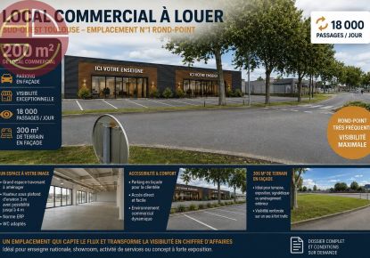 location Local commercial Plaisance-du-touch