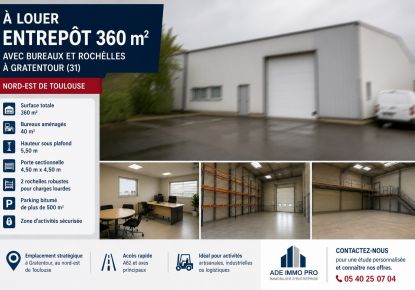 location Entrepot Gratentour