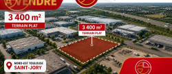 vente Terrain industriel Saint-jory