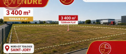 vente Terrain industriel Saint-jory