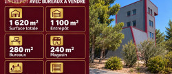vente Entrepot Narbonne