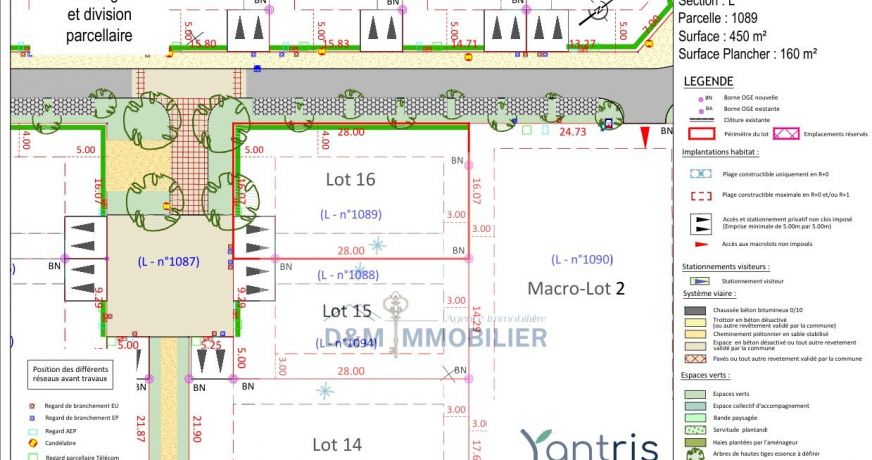 à vendre Terrain Baziege