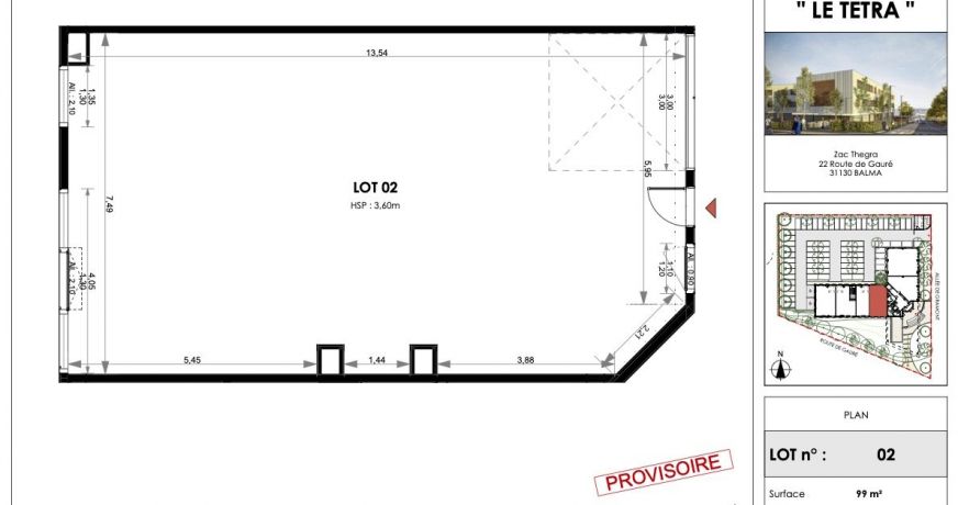 à vendre Local artisanal Balma